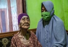 100-year-old Indonesian woman beats coronavirus