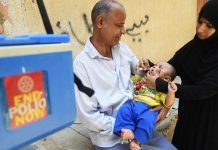 Sindh reports 20th polio case, 58 children affected in Pakistan