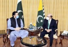Kashmir Committee chairman Shehryar Afridi calls on Azad Kashmir President