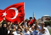 First Friday prayer at Hagia Sophia mosque after 86 years