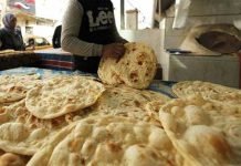 Price of naan, roti increased in Lahore