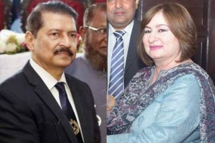 Nausheen and Javed Ghani