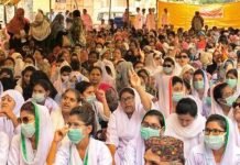 Nurses recruited for COVID-19 duty protest non-payment of salaries