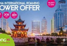 Zong introduces China international roaming power offer for prepaid customers