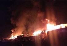 Fire gutted more than 30 shops in Mansehra