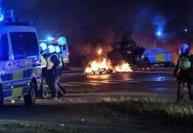 Riots in Sweden after anti-Muslim Danish leader banned