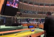 Indian diplomat walks out during PM Imran UNGA speech Indian Diplomat - The News Today-TNT