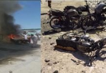 Four wounded in motorcycle blast on Quetta’s Sariab Road
