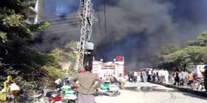 Gulberg Lahore fire Gulberg Lahore fire - The News Today-TNT