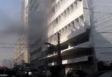 Heavy losses after fire at plaza on Karachi’s II Chundrigar Karachi fire - The News Today-TNT