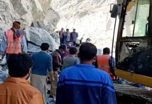 Landslide hits van leaving 14 passengers dead in Skardu Landslide - The News Today-TNT