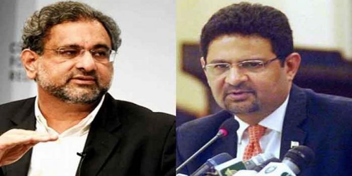 Shahid Khaqan and Miftah Ismail Shahid Khaqan and Miftah Ismail - The News Today - TNT
