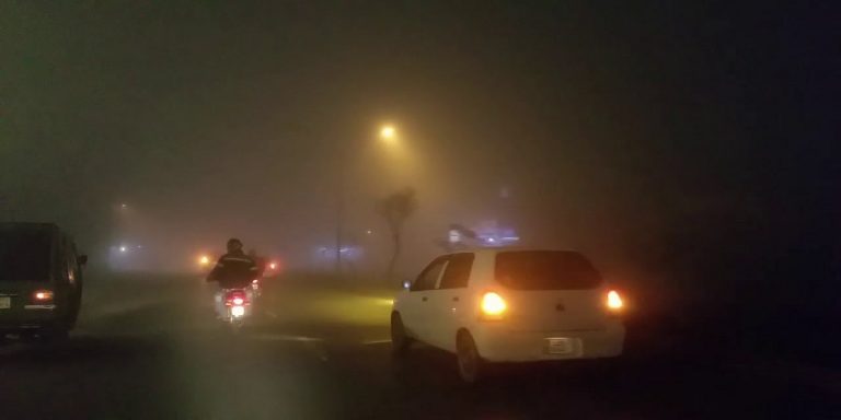 Motorway closed, flights cancelled as thick fog dwells in Punjab