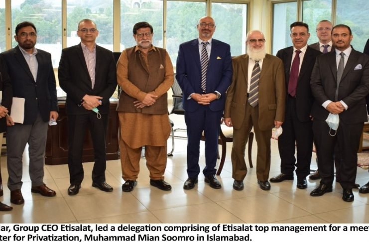 Etisalat team meets key government stakeholders on Telecom Sector & national economic growth Etisalat - The News Today- TNT