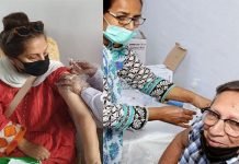 Showbiz veterans Samina Peerzada, Talat Hussain receive coronavirus vaccine Vaccine - The News Today- TNT