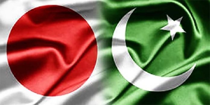 Pakistan Japan Flags