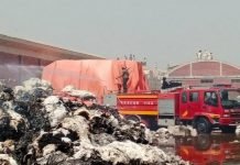 Multan factory blaze continues for fourth day; 13 nearby houses destroyed fire - The News Today - TNT