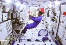 Chinese Astronauts step out off Spacecraft on Robotic Arm Robotic - The News Today - TNT-