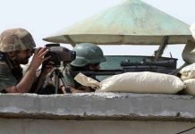 One cop, one terrorist killed in firing from inside Afghanistan: ISPR Army - The News Today - TNT