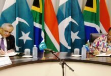 Pakistan, South Africa agreed to establish Joint Commission Pak - The News Today - TNT