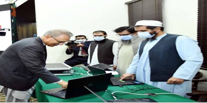 President Arif Alvi inaugurates pensioners’ biometric verification system The News Today TNT