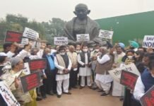 Indian opposition parties protest against suspension of 12 MPs protest - The News Today - TNT