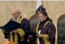 In historic moment; Justice Ayesha sworn in as first female judge of Supreme Court Pakistan SCP - The News Today - TNT