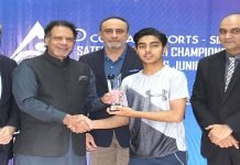 Ashab outclasses Uzair in final of Combaxx Sport-Sindh Satellite Squash Championships