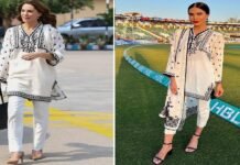 PSL-07: Erin Holland stuns in desi outfit previously worn by Kate Middleton dress - The News Today - TNT