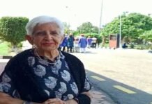 92 yr old Indian lady arrives in Pakistan to visit ancestral home after 75 years Indian woman - The News Today - TNT