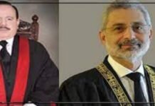 Justice Tariq Masood second judge raises question on SCP press release on JCP Justice - The News Today - TNT
