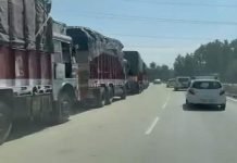 Huge apple load of trucks are rotting as Jammu-Kashmir Highway is blocked Apple - The News Today - TNT