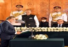Ishaq Dar takes oath as federal minister Dar oath - The News Today - TNT