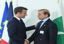 France agrees to host int’l conference aimed to support Pak to reconstruct flood-affected areas Shehbaz and Macron - The News Today - TNT
