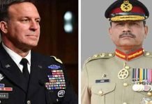 COAS, CENTCOM chief discuss matters related to regional security situation COAS - The News Today - TNT