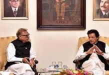 Imran Khan’s arrest will be tantamount to ‘playing with fire’: President Alvi Alvi - The News Today - TNT