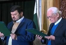 Former bureaucrat Azam Khan sworn in as caretaker KP chief minister Caretaker CM - The News Today - TNT