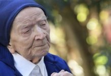 Oldest person in world, French nun Sister Andre, dies at 118 Sister Andre - The News Today - TNT
