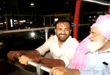 Wahab Riaz promotes Ramazan Sports Series on double decker bus Wahab - The News Today - TNT