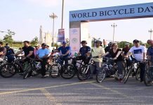 Embassy of Turkmenistan, Serena Hotels encourage Healthy Habits on World Bicycle Day Bicycle - The News Today - TNT