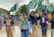 Pakistani Community in Belgium Organizes Car Rally to Show Solidarity with Pakistan Army