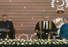 Justice Qazi Faez Isa sworn in as 29th top judge of Pakistan today Sunday Faez - The News Today - TNT