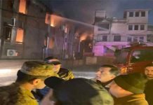 Four injured as fire destroys entire Peshawar mobile phone market Fire - The News Today - TNT