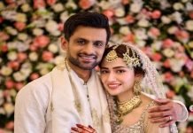 Cricketer Shoaib Malik ties the knot with actress Sana Javed Malik and Sana - The News Today - TNT