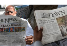 Two Elections, Two Narratives: How Dawn and The News Framed Pakistan’s Democratic Crossroads Daily Dawn Newspaper vs the news Newspaper