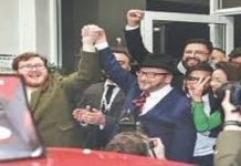 George Galloway, left wing British politician wins Rochdale by-election Galloway - The News Today - TNT