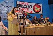 US Believes in Supremacy of Human Rights, Stands with Kashmir Cause: Terry Meza Conference - The News Today - TNT