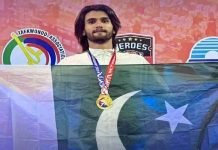Another Gold for Pakistan: Amir Khan Wins World Taekwondo Contest Amir Khan - The News Today - TNT