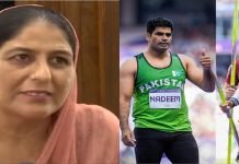 Neeraj Chopra’s Mother Offers Heartwarming Tribute to Arshad Nadeem Neeraj mom - The News Today - TNT