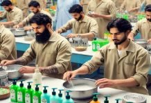 Sargodha Prisoners Begin 100,000-Soap, Shampoo Production Pledge Prisoners - The News Today - TNT